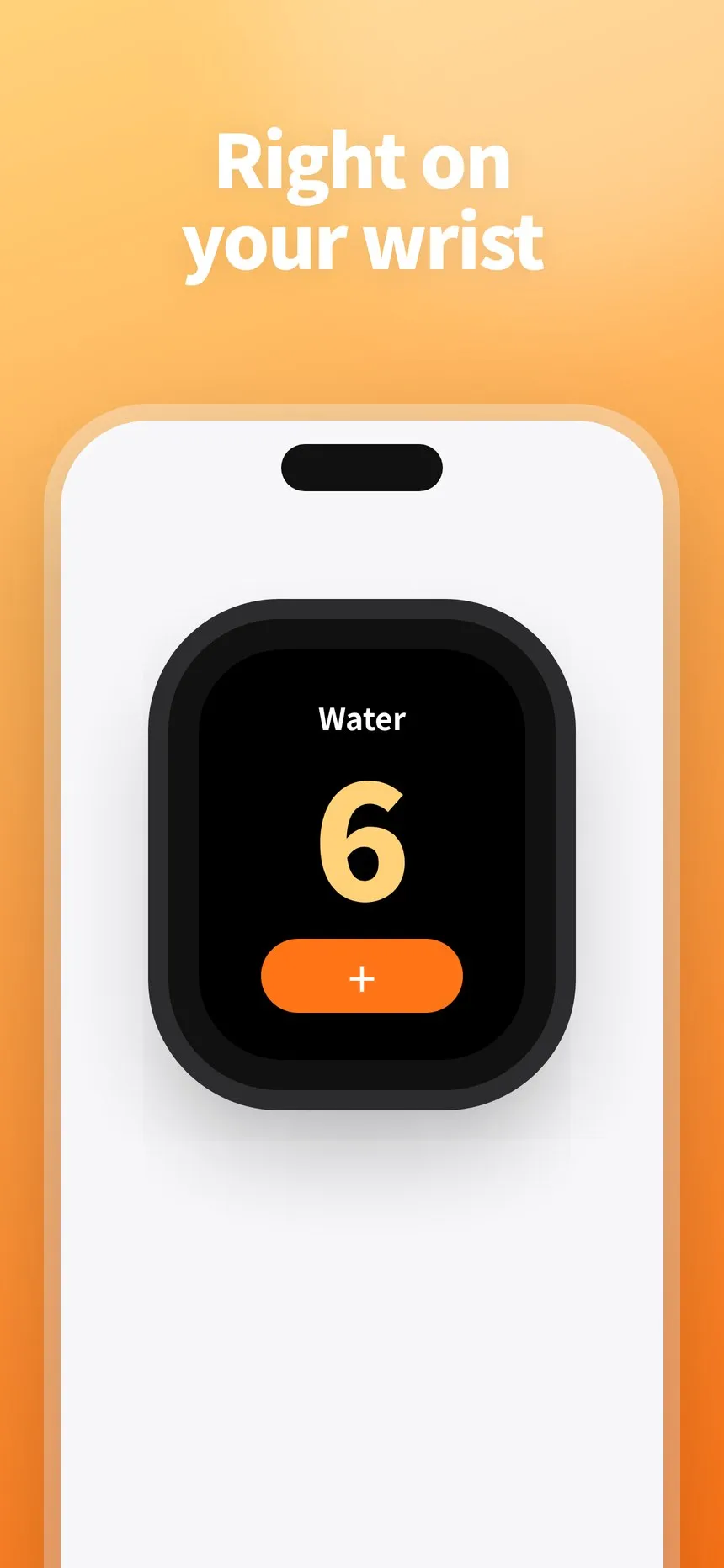 Tallyo running on Apple Watch