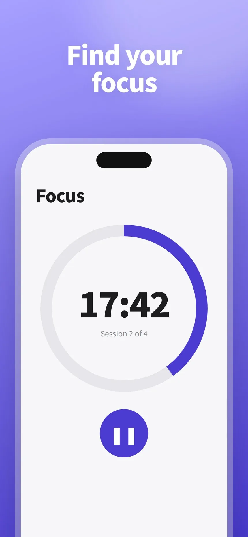 Focus session in progress
